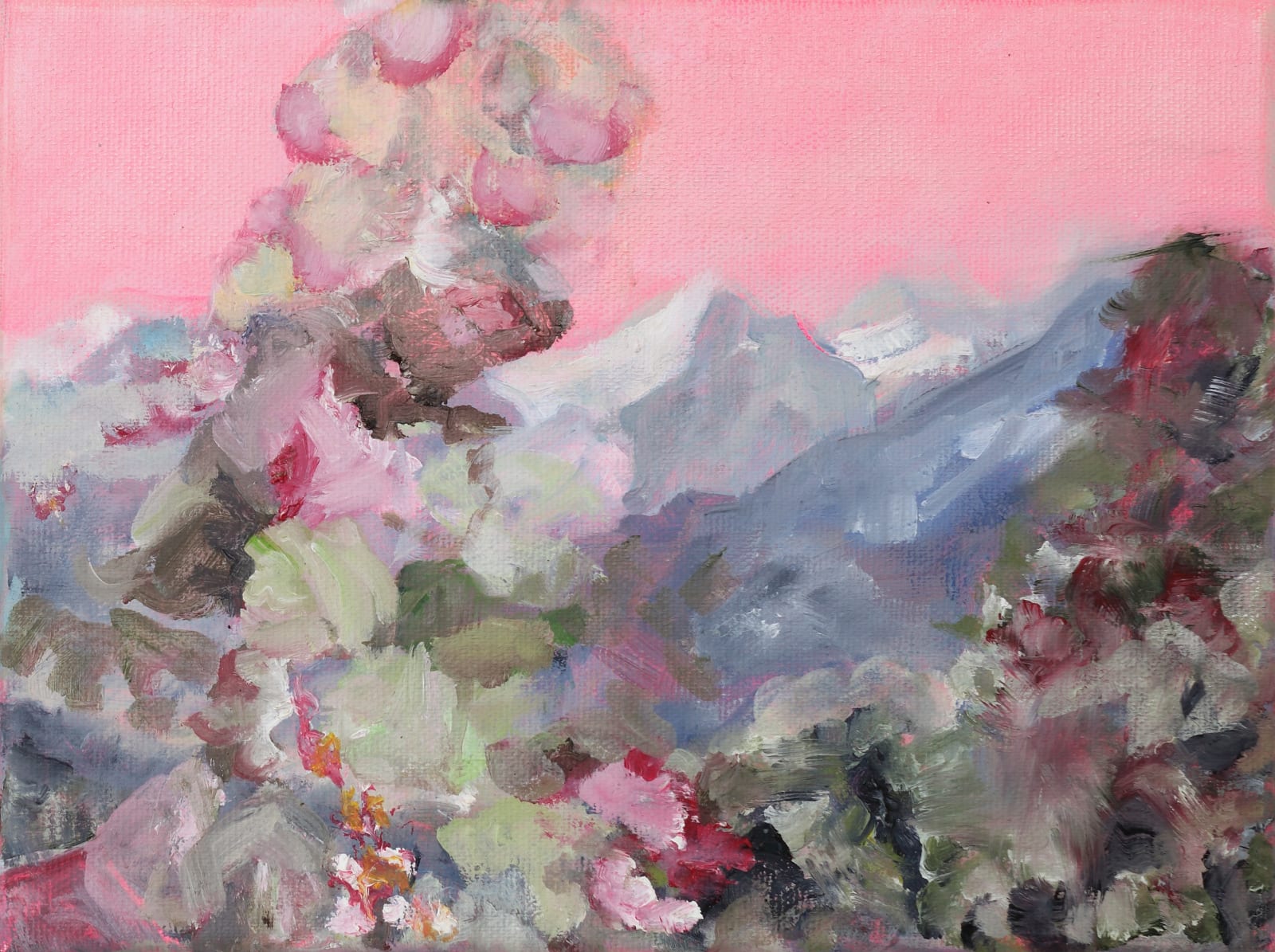 Barbara Ellmerer, Particules minuscules XXXIX (Glacier du Rosenlaui), 2024