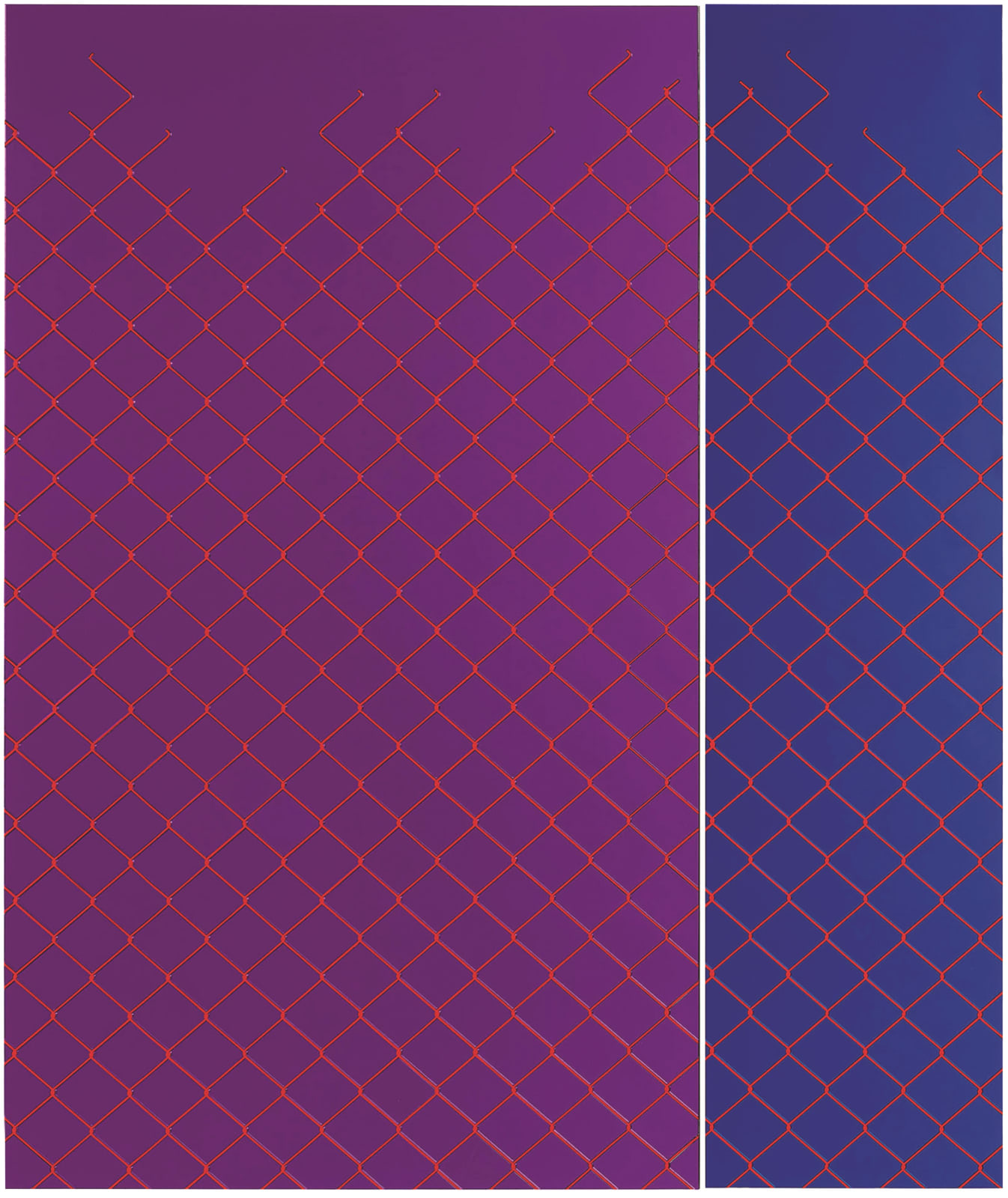 Paul Hosking, Converge (Purple), 2018