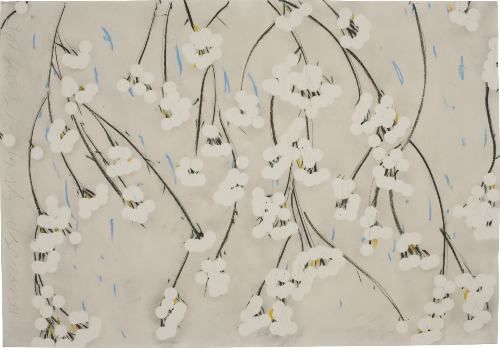 Donald Sultan, Mimosa, July. 31, 2009, 2009
