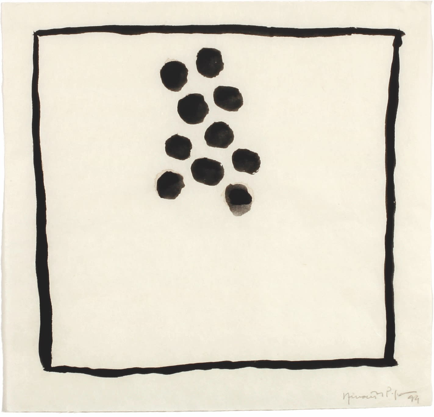 Joan Hernández Pijuan, Sin Titulo no. 61, 1999