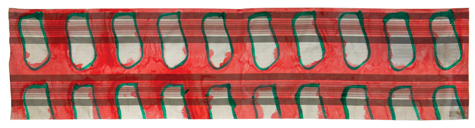 Claude Viallat, n°388, 2018