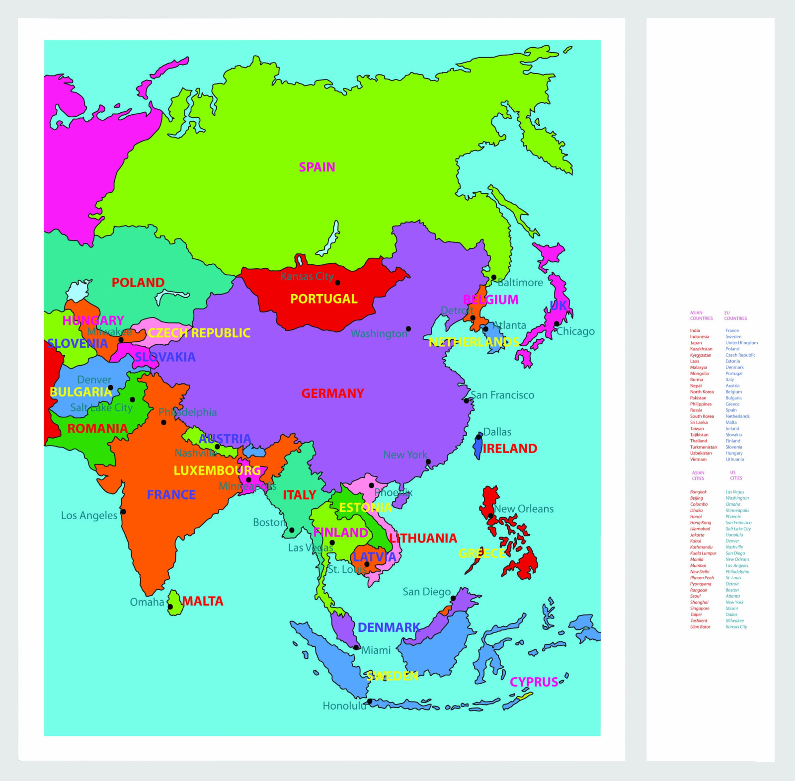 Michael Craig-Martin, Globalisation, 2012