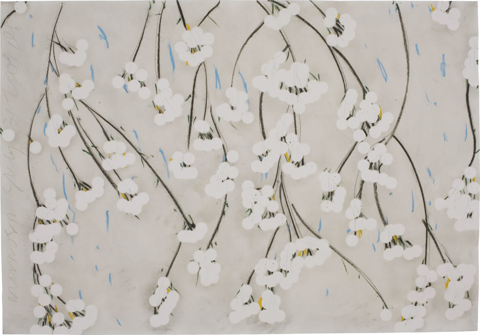 Donald Sultan, Mimosa, July 31, 2009, 2009