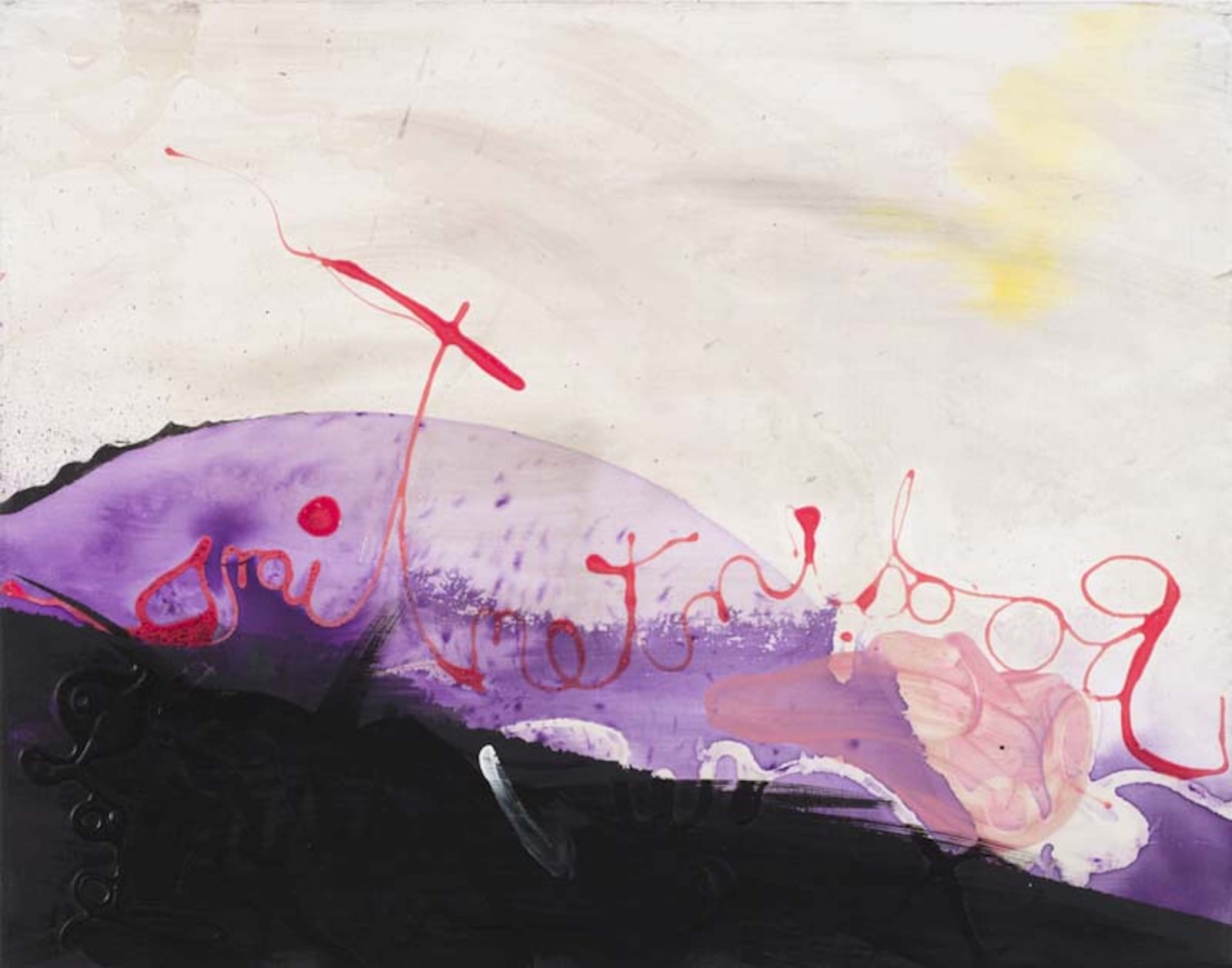 Suzanne McClelland, Deep Purple Heap, 2010