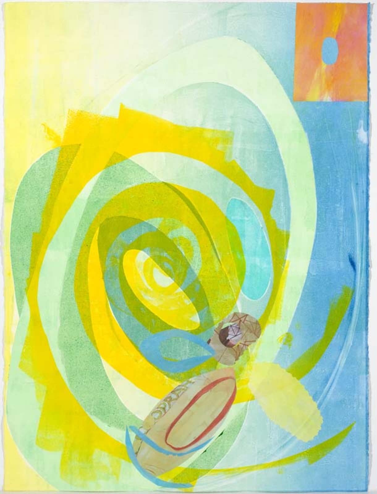 Suzanne McClelland, Lullaby #27, Oprah with Blue Peephole, 2006