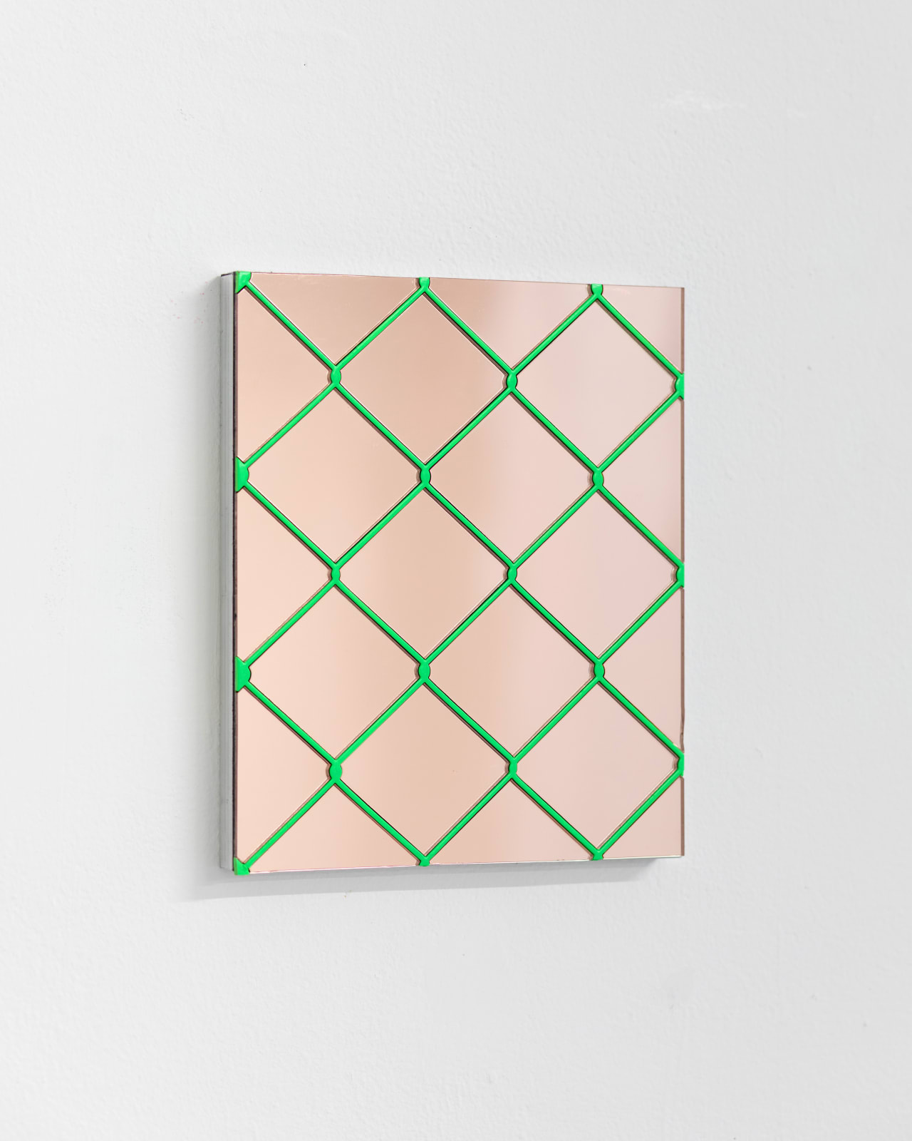 Paul Hosking, Chain link (Green), 2023