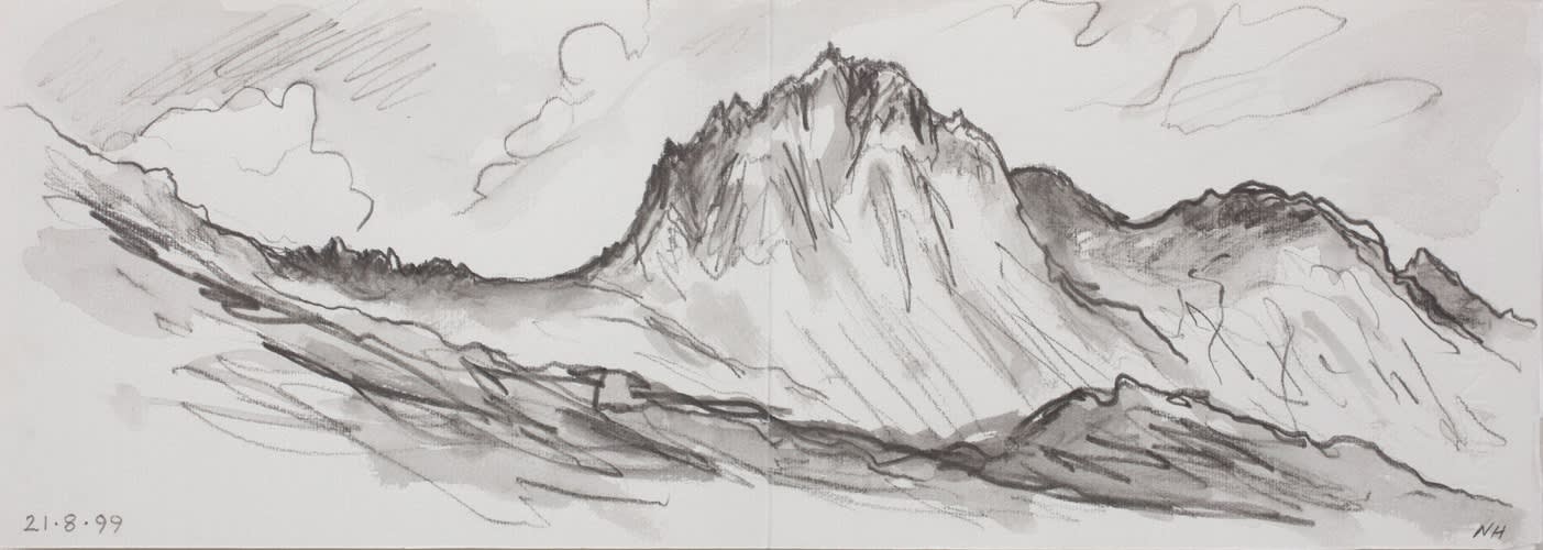Nigel Hall, 21.8.99 Piz Lagrev, 1999