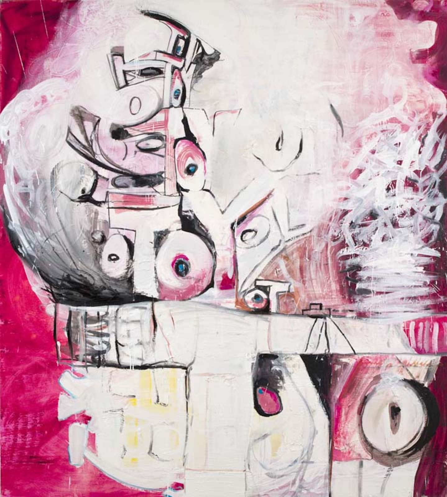 Suzanne McClelland, War Toy (Red), 2010