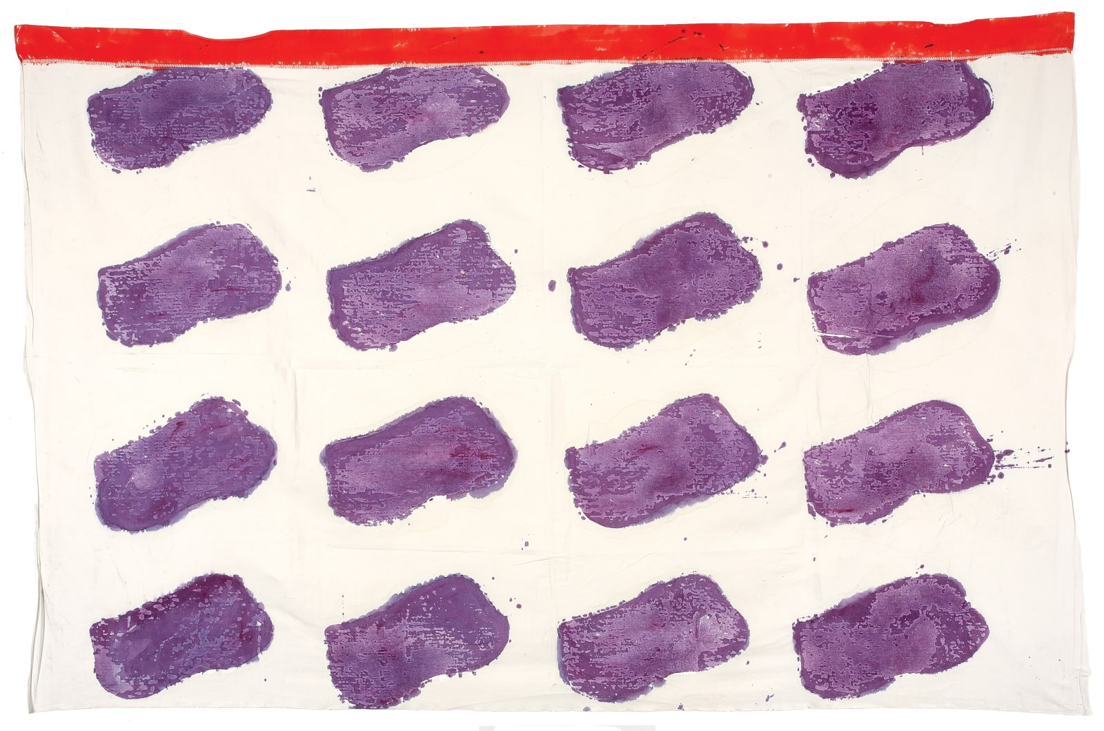 Claude Viallat, Untitled n° 029, 2013