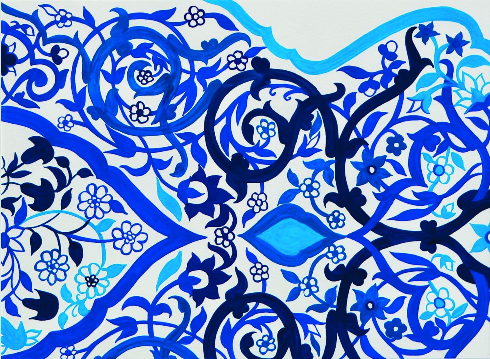Rosana Ricalde, Lapis Lazuli (1 piece) , 2014
