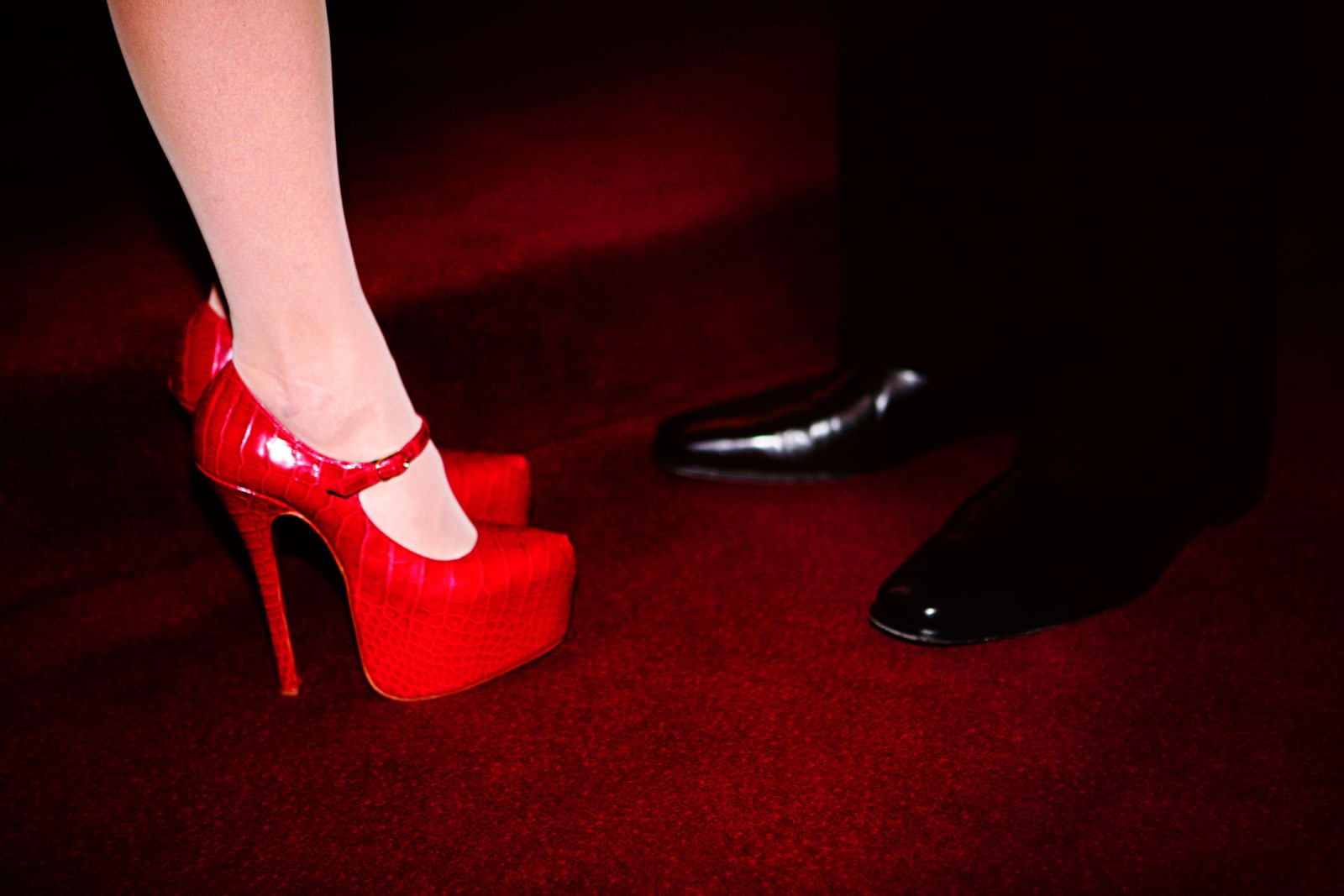 Jessica Craig-Martin, The Red Shoes (YSL Gala, Lincon Center, New York City) , 2009