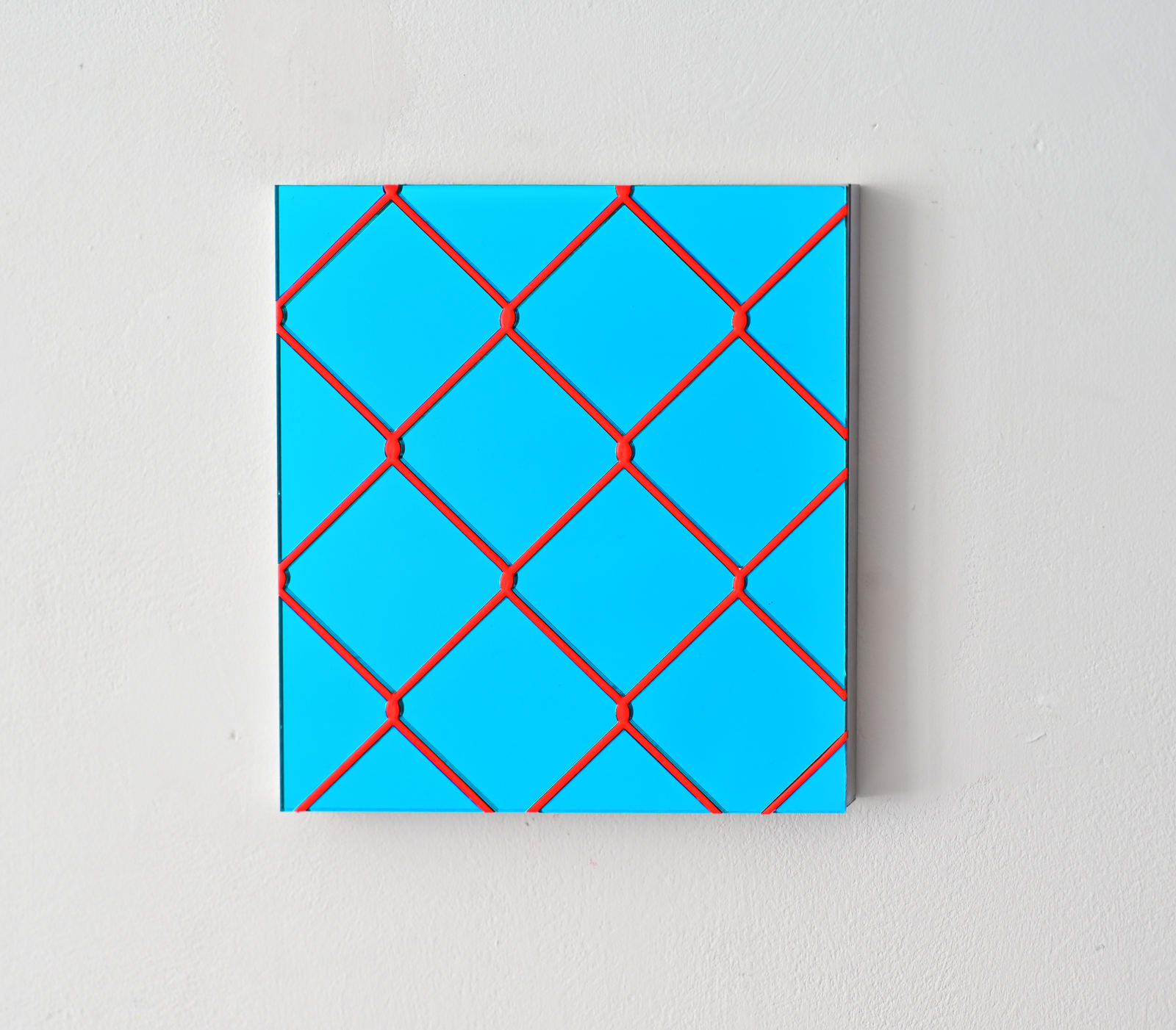 Paul Hosking, Chain link (Orange) , 2023