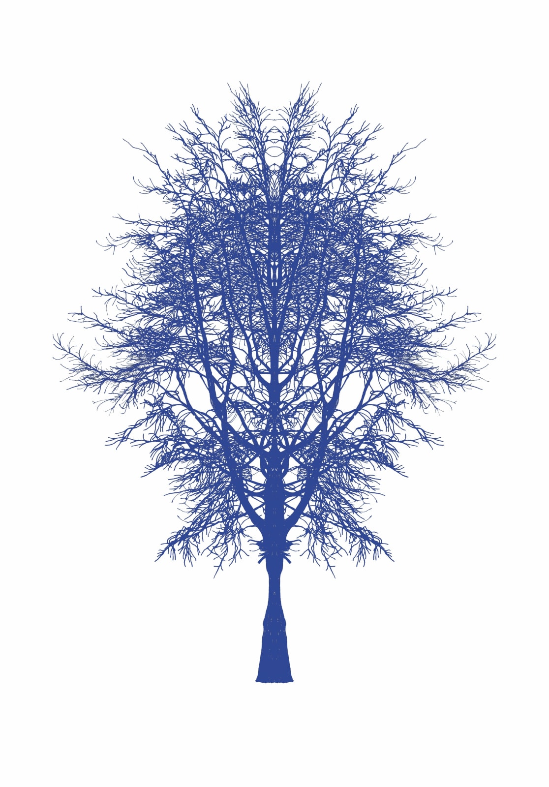 Eamon O'Kane, Dark Blue Baum Test, 2022