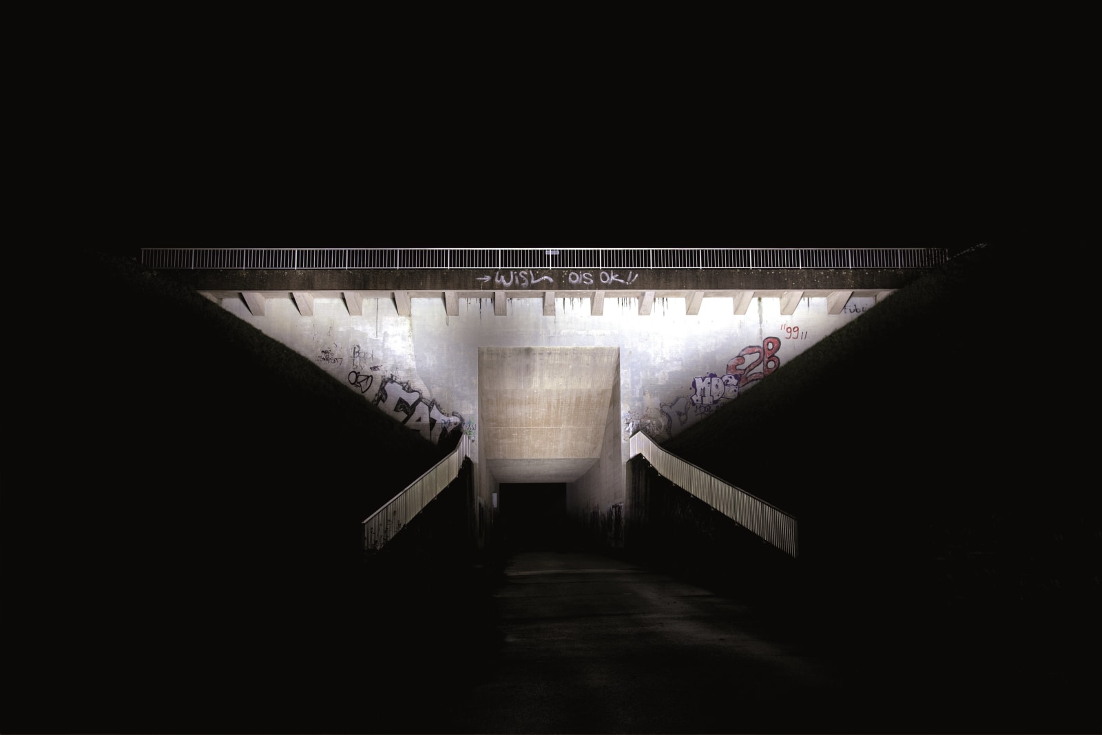 Ralf Peters, Night / Colours - Brücke #2, 2010