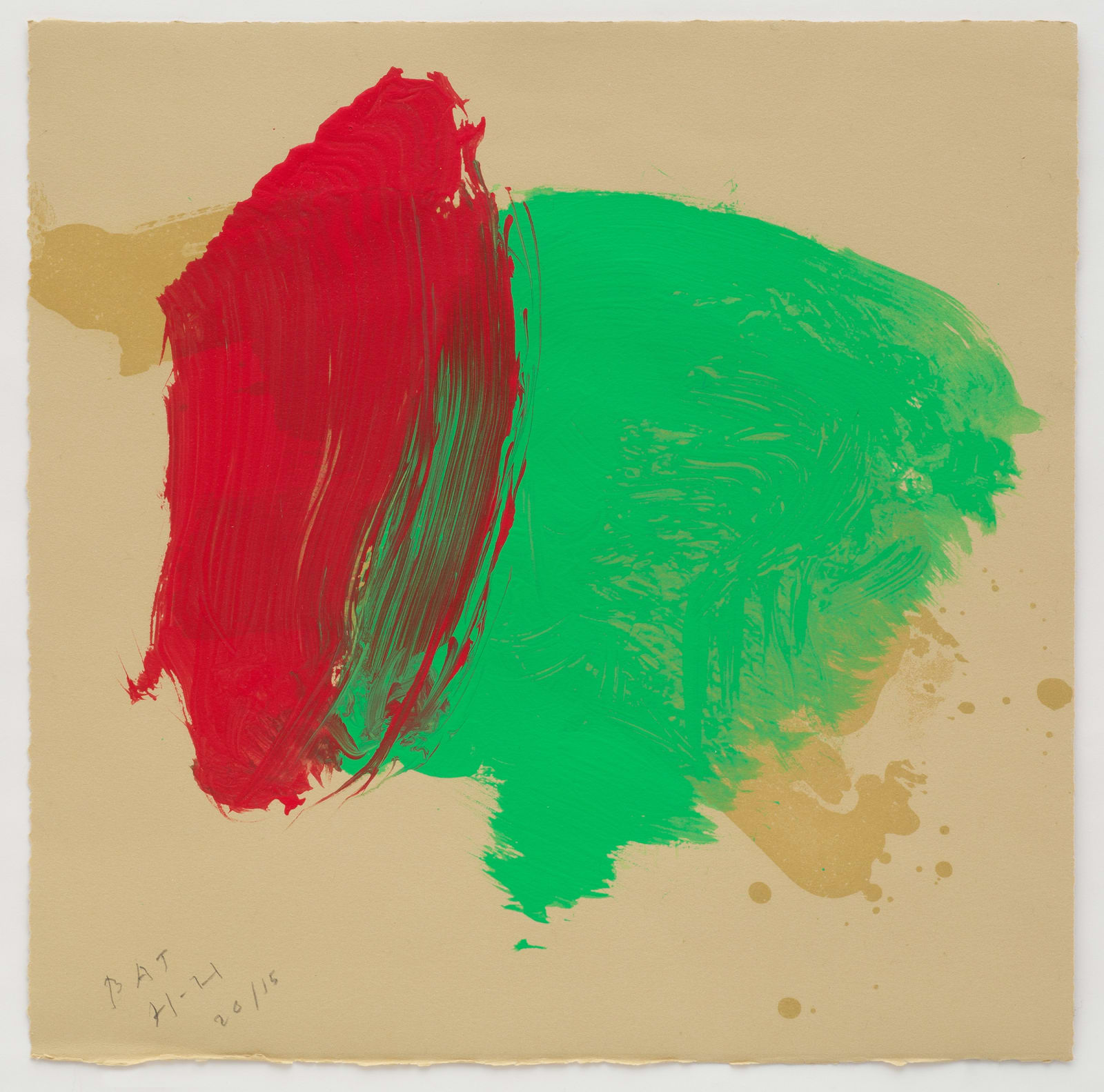Howard Hodgkin, Summertime, 2015-2016