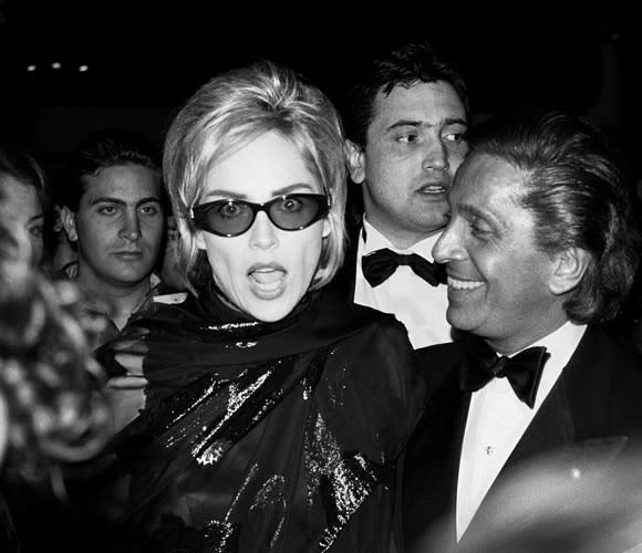 Michel Comte, Sharon Stone, Valentino Garavani, Los Angeles, 1995