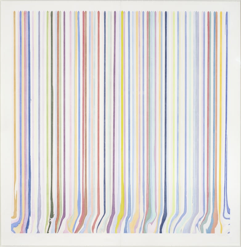 Ian Davenport, Prismatic Analogue (Ghost) , 2011
