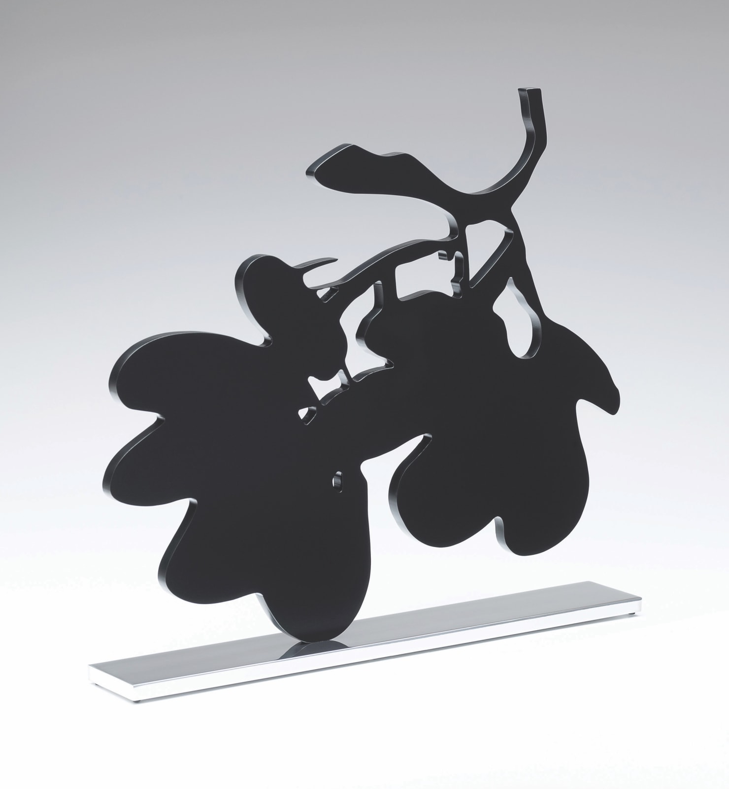 Donald Sultan, Black Lantern Flowers, Sep 18 2013 (duplicate), 2013