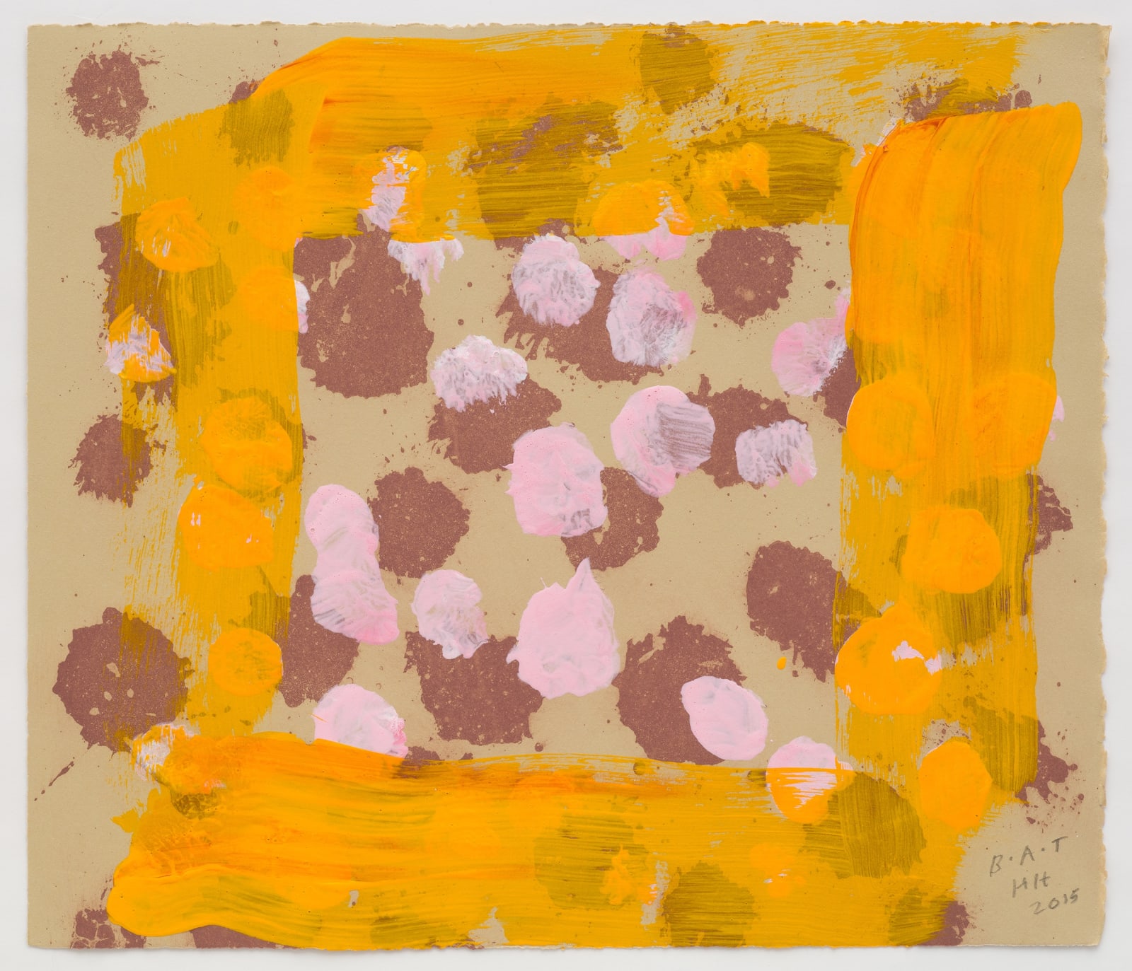 Howard Hodgkin, Raspberry Crumble, 2015-2016