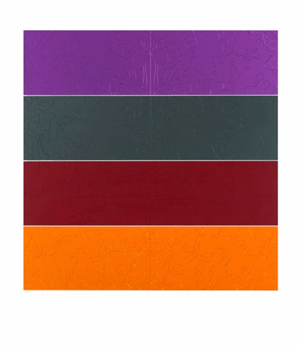 Paul Hosking, Exquisite Corpse (Purple), 2018