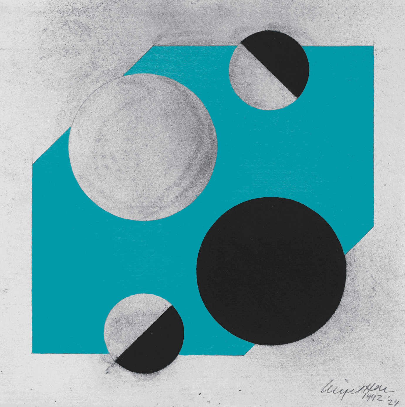 Nigel Hall, Drawing 1992, 2024