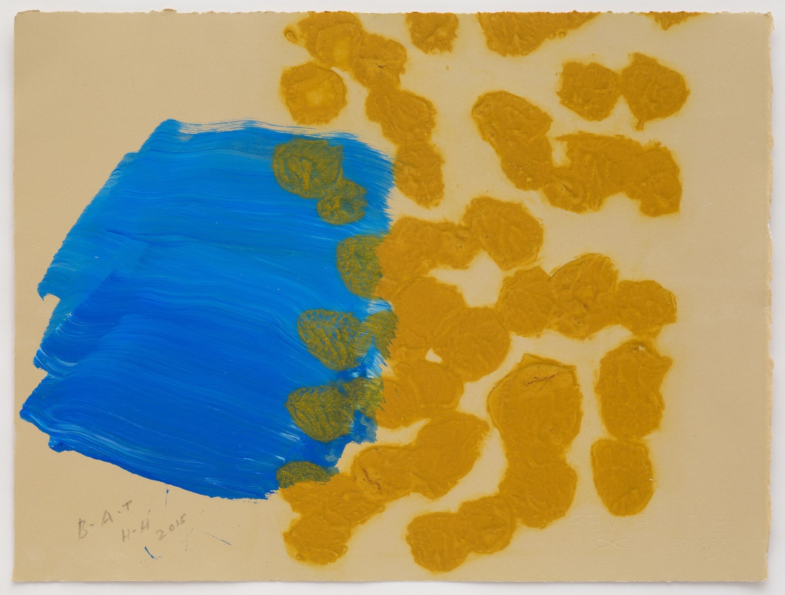 Howard Hodgkin, Beach, 2015-2016
