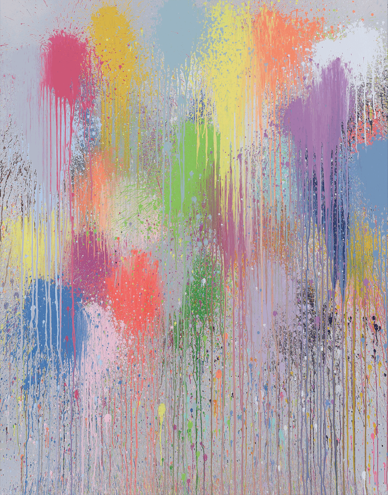 Ian Davenport, Ariel, 2021