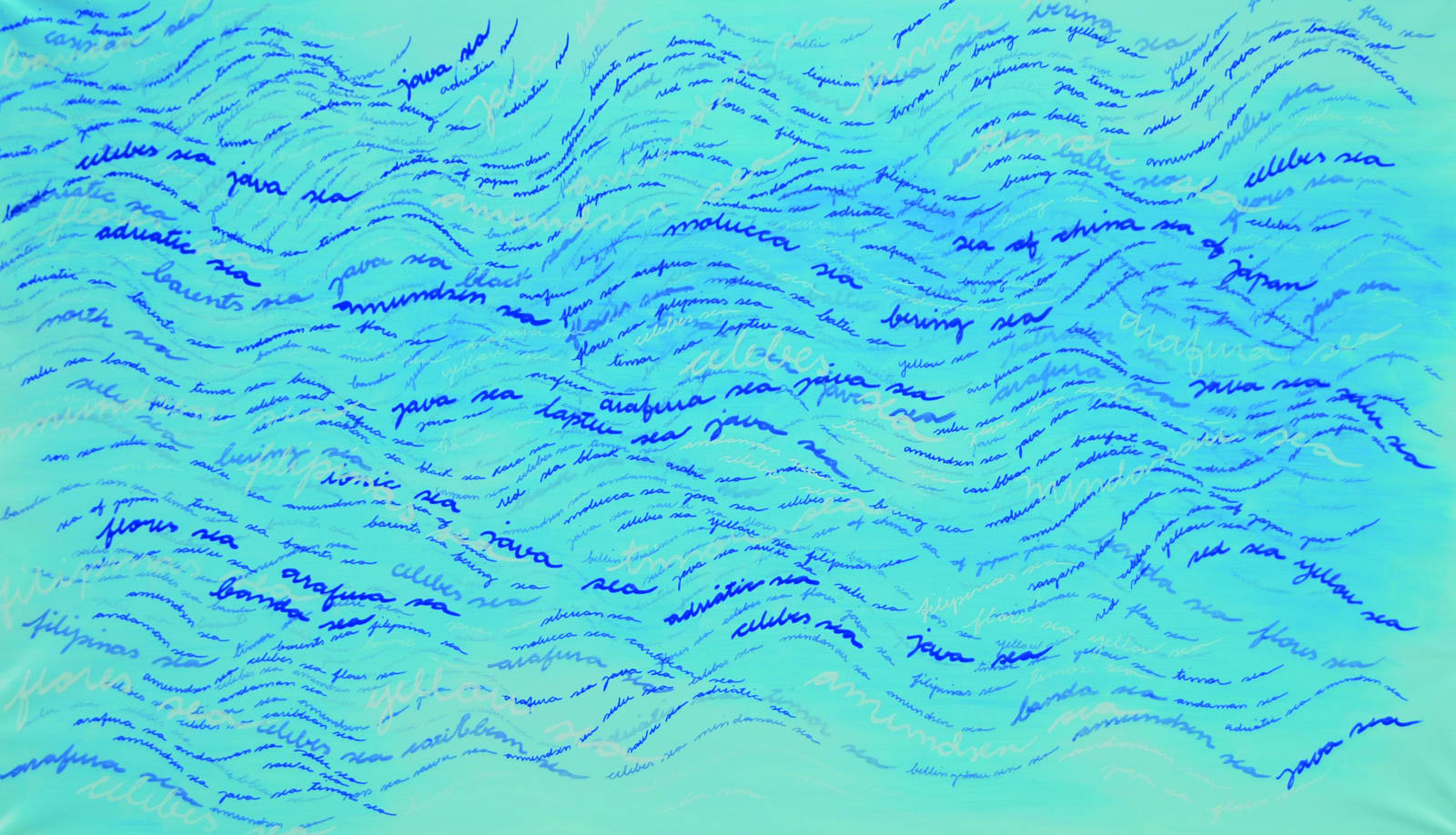 Rosana Ricalde, The name of the seas , 2014