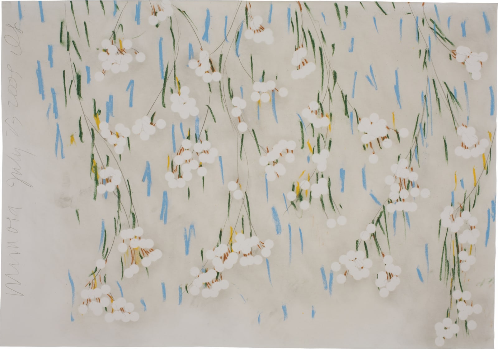 Donald Sultan, Mimosa, July 23, 2009, 2009
