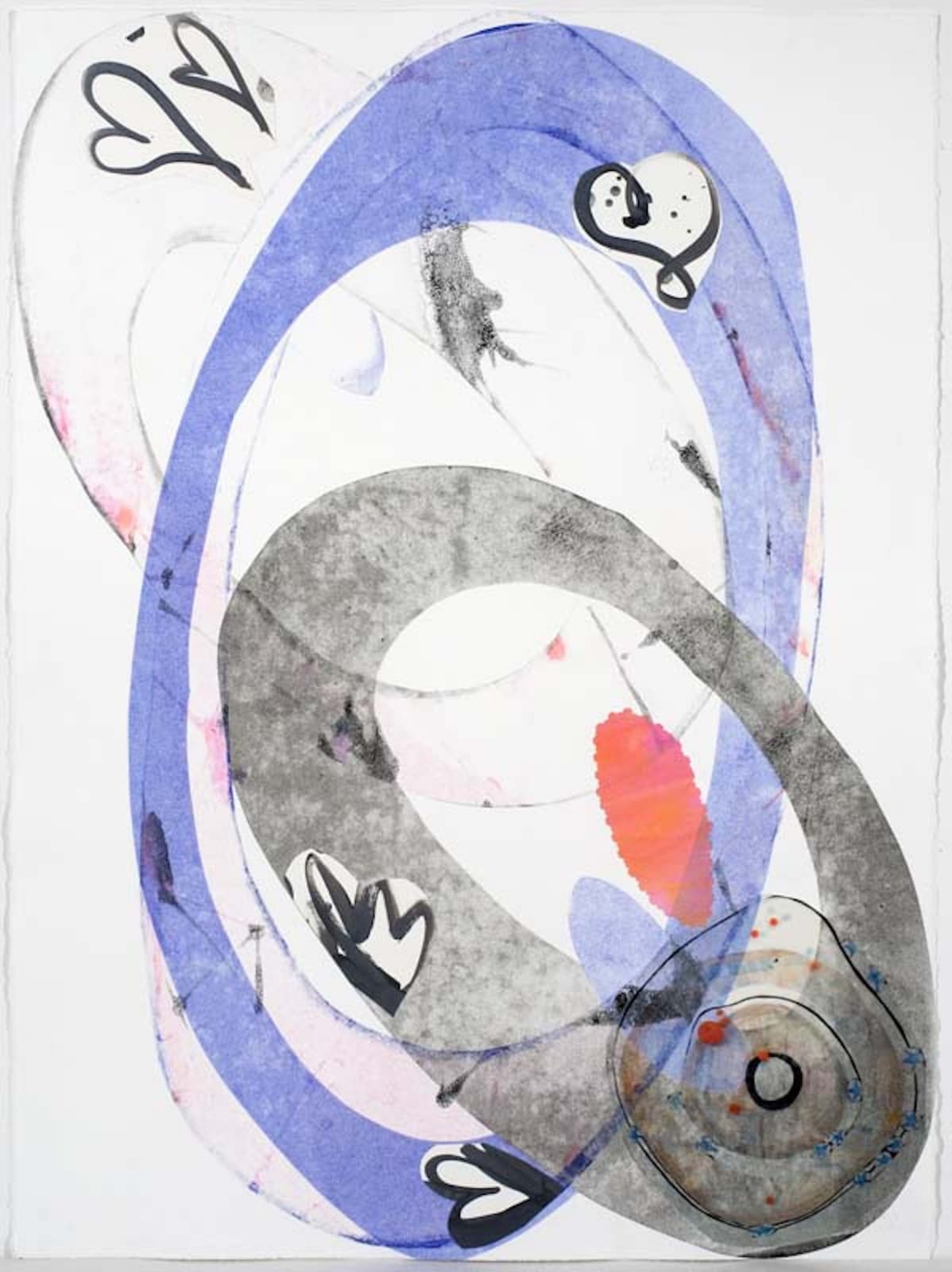 Suzanne McClelland, Lullaby #25, Roseanne with Pink Petal, 2006