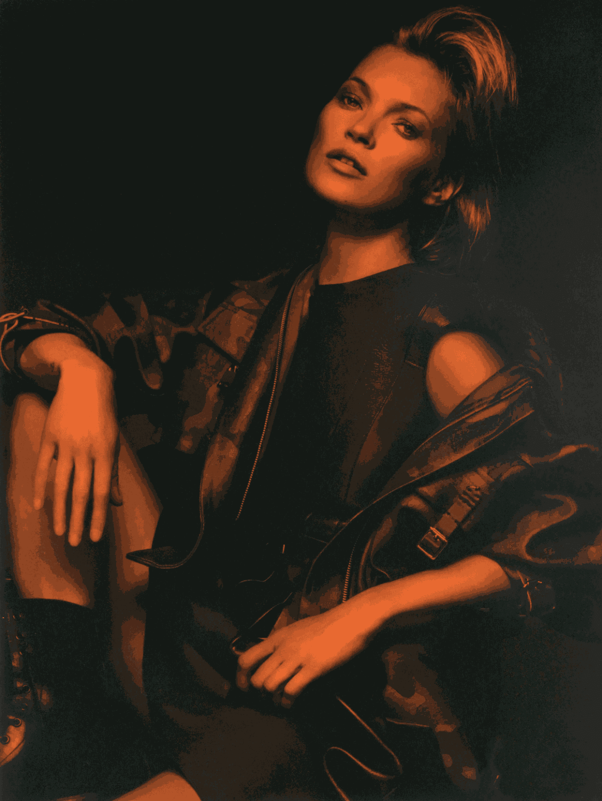 Bryan Adams, Kate Moss Pose, 2013