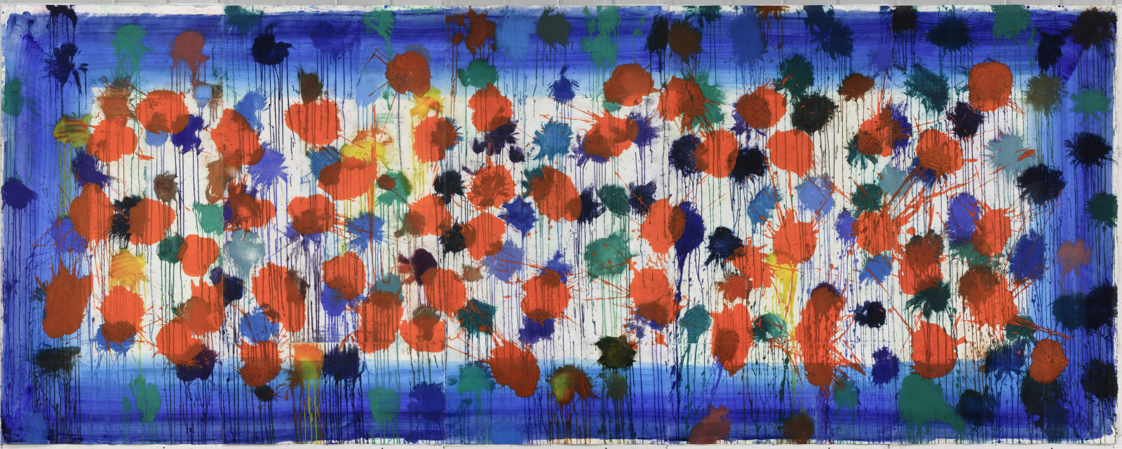 Howard Hodgkin, As Time Goes By (Blue), 2009