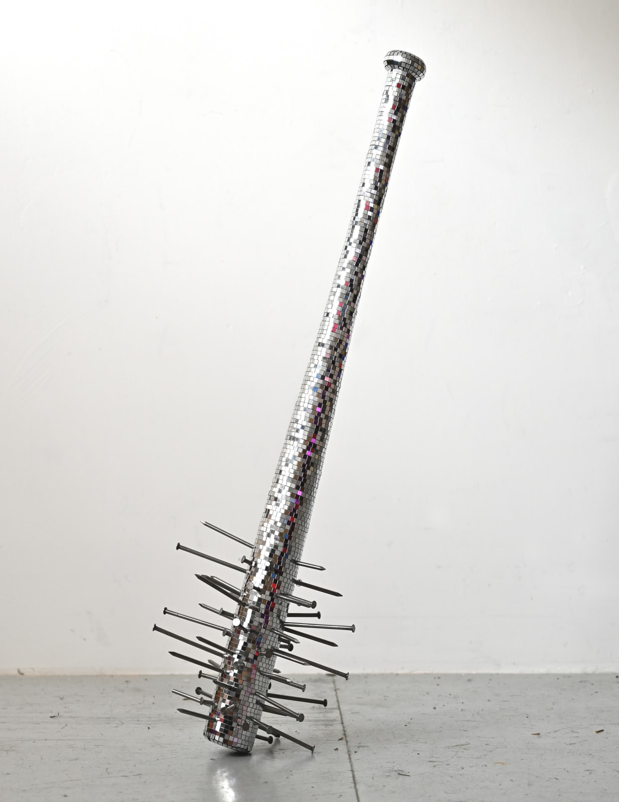 Paul Hosking, Apocalyptodiscostick (silver), 2022