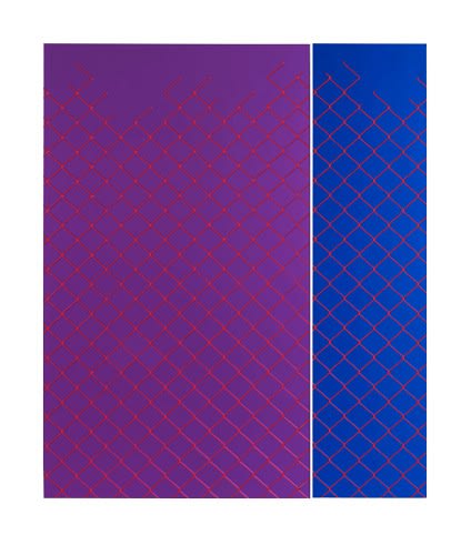 Paul Hosking, Converge (Purple), 2018
