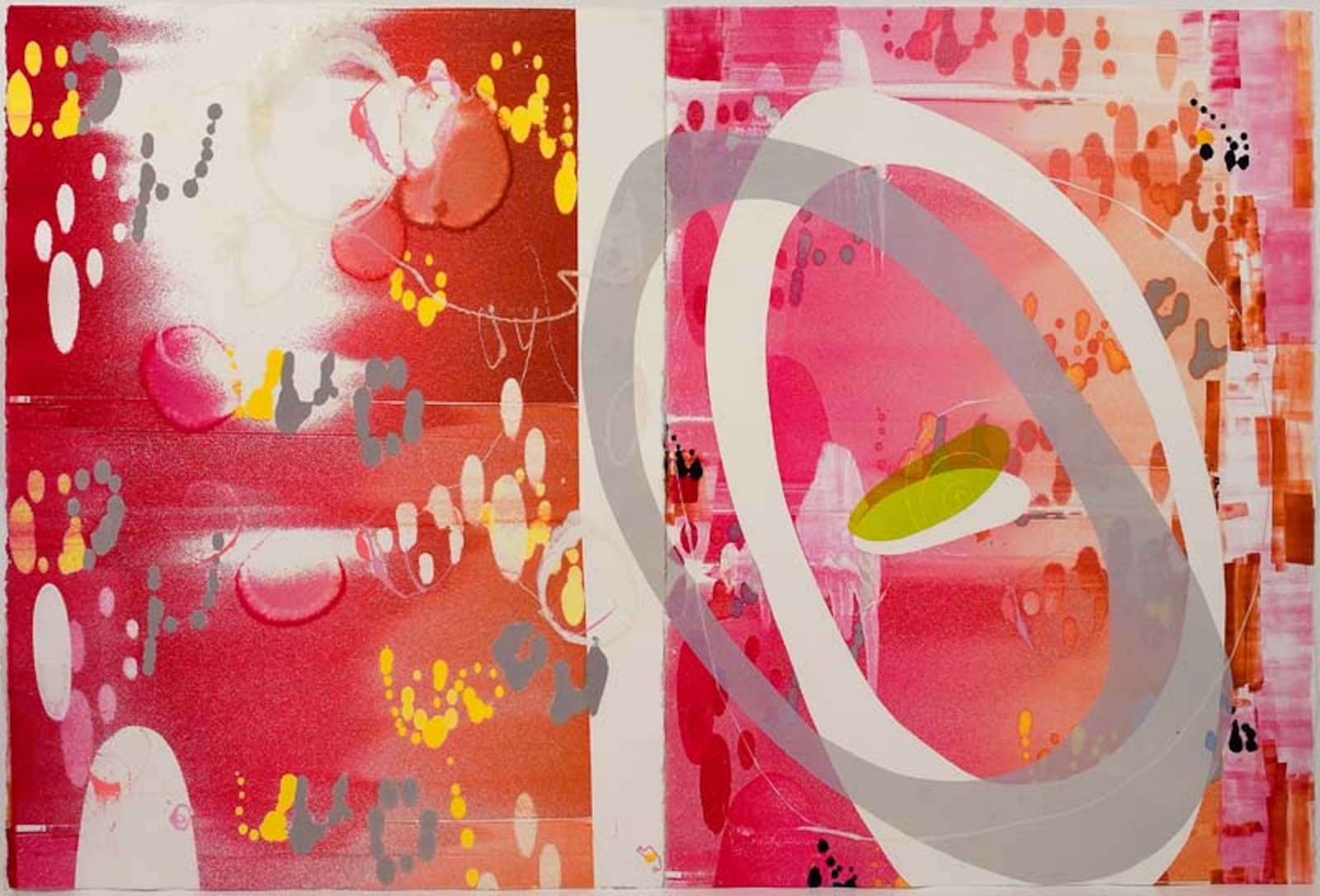 Suzanne McClelland, Lullaby #8, Ohno (Diptych), 2006