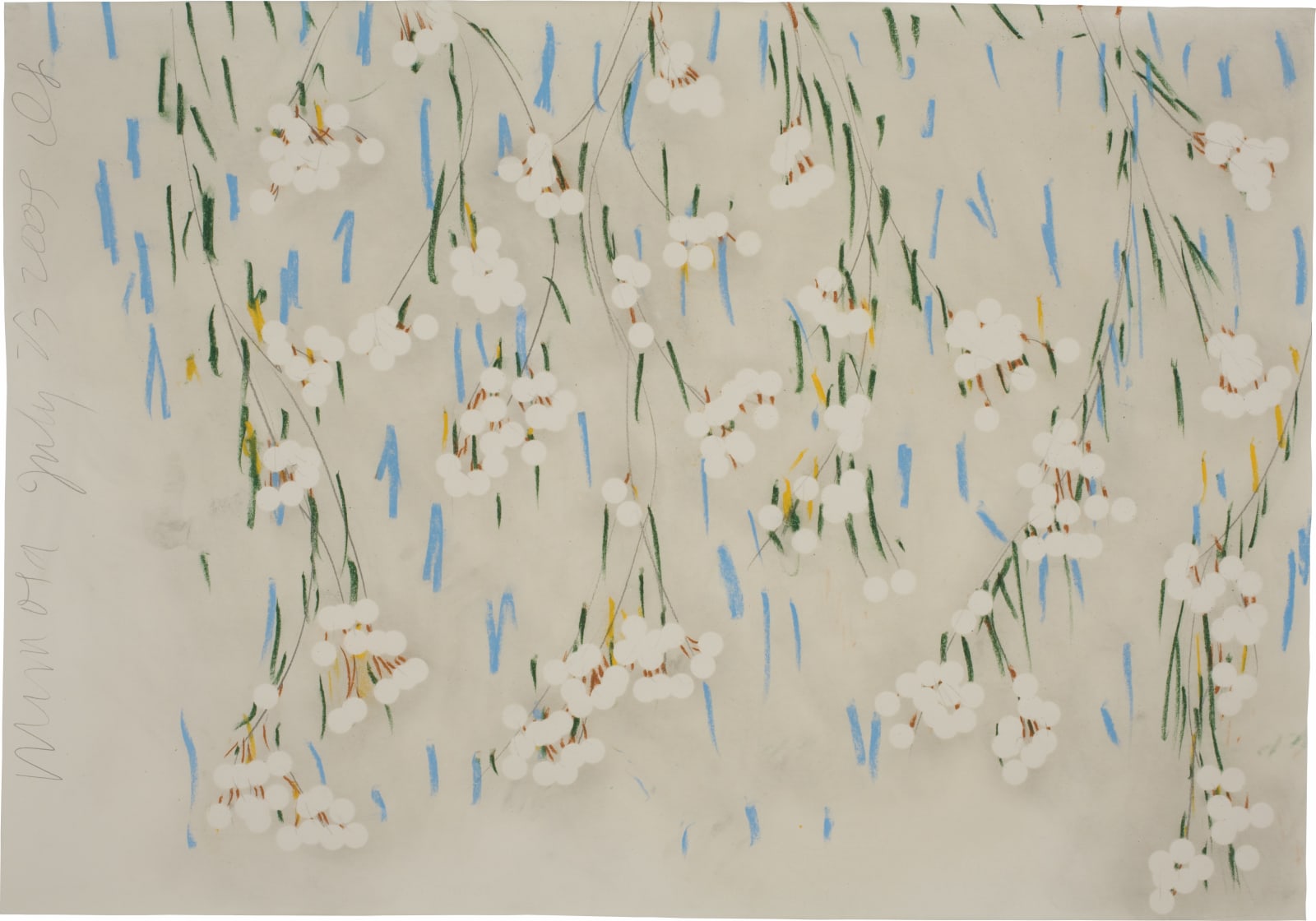 Donald Sultan, Mimosa, July. 23, 2009, 2009