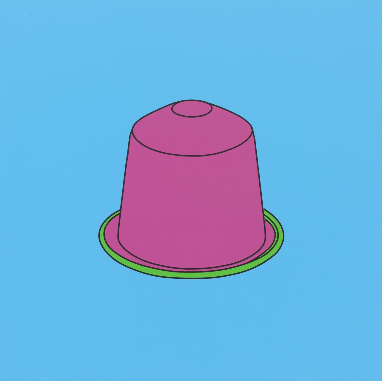 Michael Craig-Martin, Untitled (espresso pod) , 2014