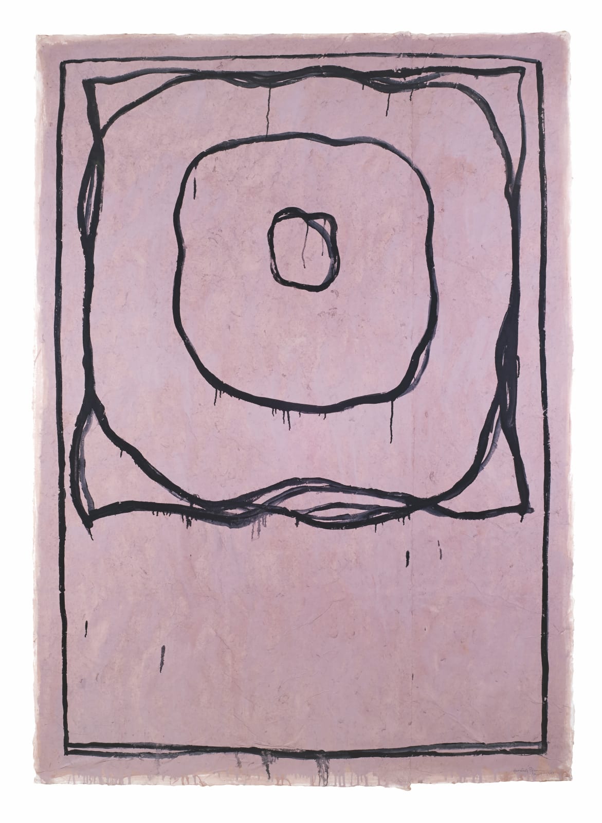 Joan Hernández Pijuan, Flor Rosa, 1990