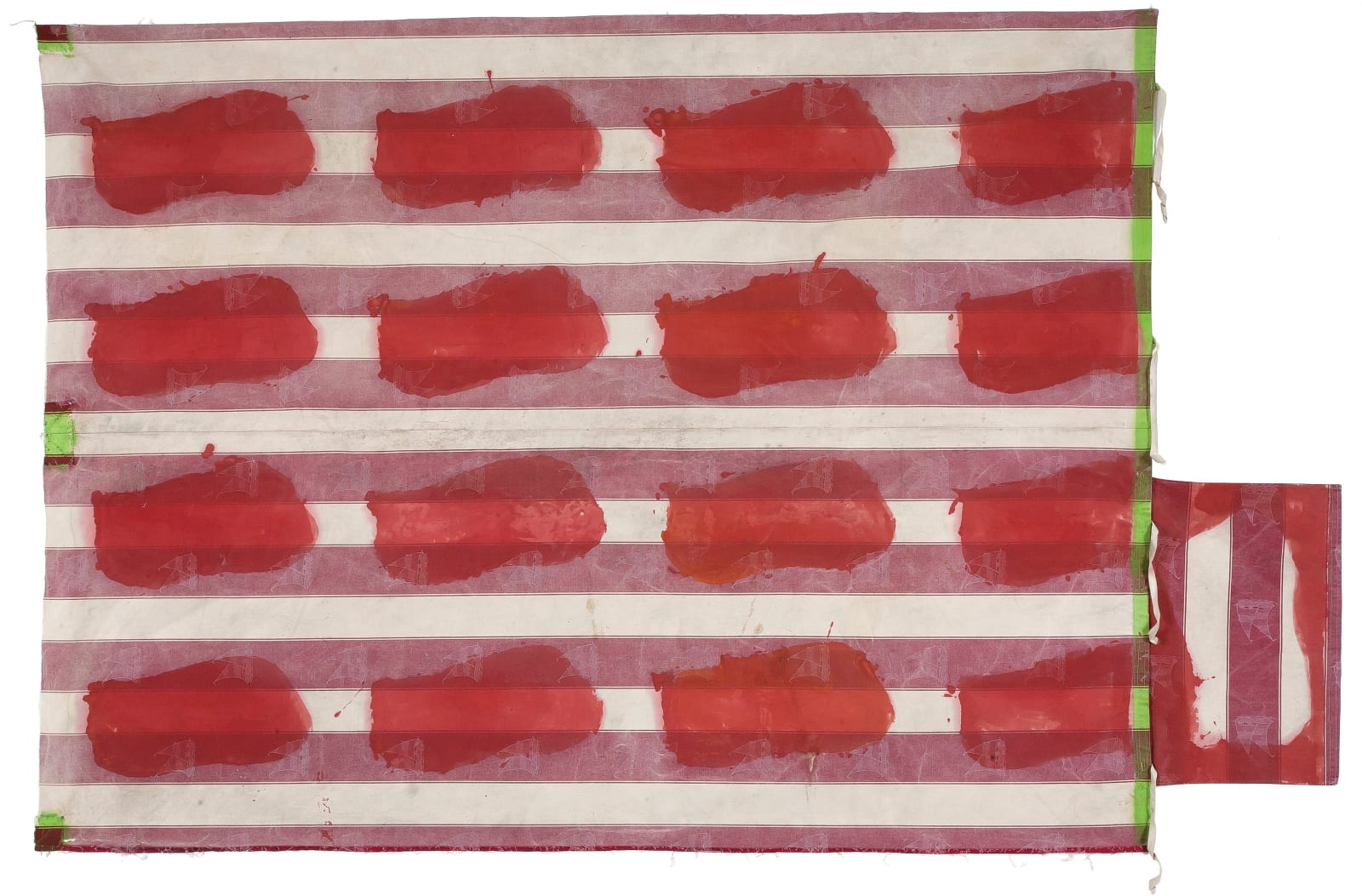 Claude Viallat, Untitled n° 093, 2012