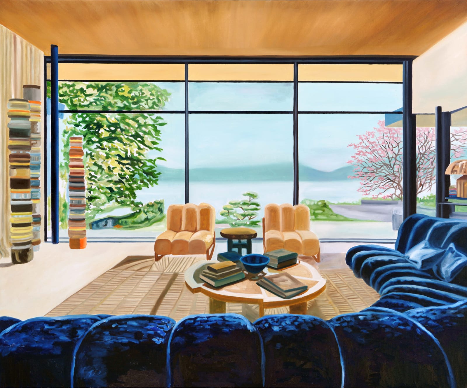 Eamon O'Kane, Villa on the lakeside Interior (ARNDT GEIGER HERRMANN), 2024