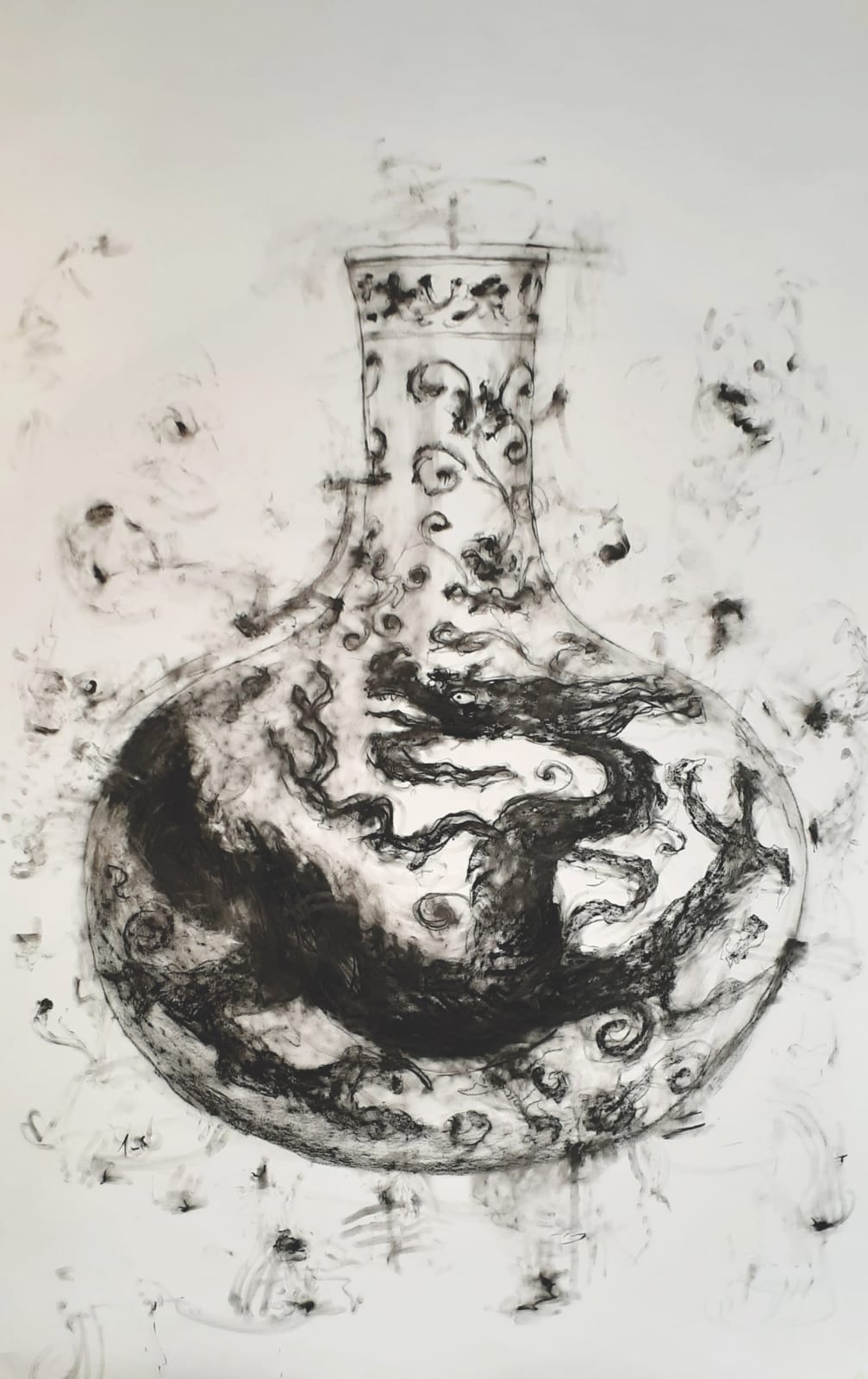 Andrew James Ward, Vase Sketch III, 2020