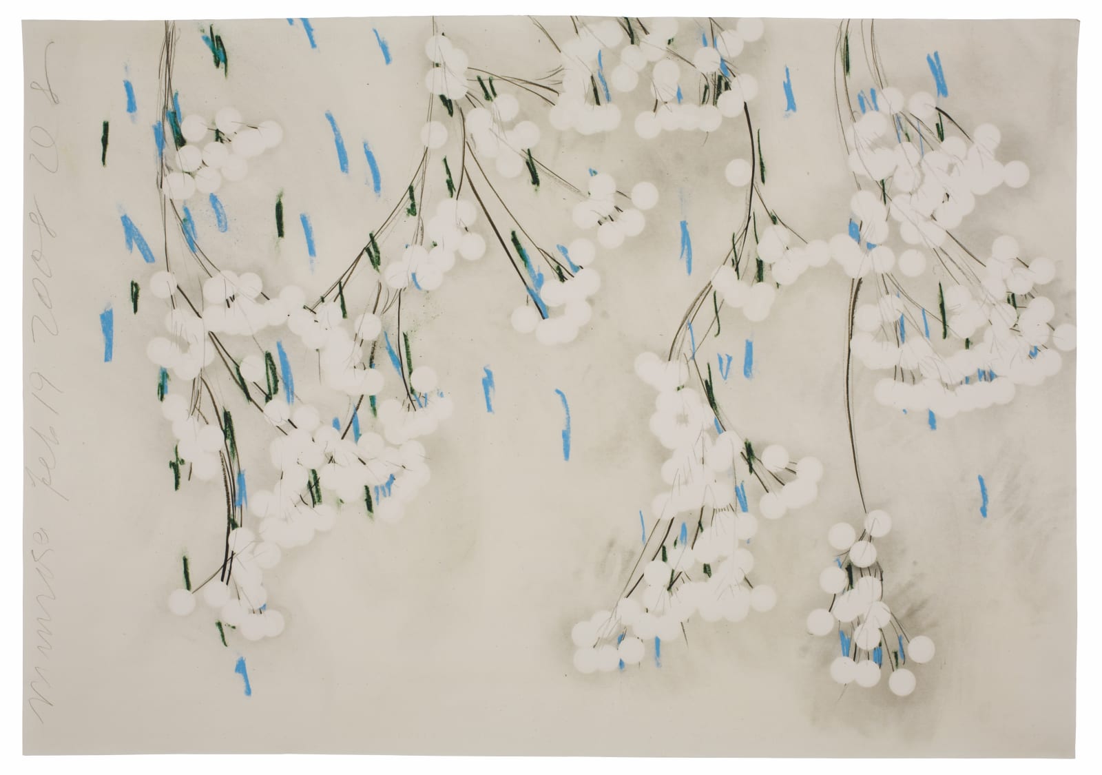 Donald Sultan, Mimosa, Feb. 19, 2009, 2009