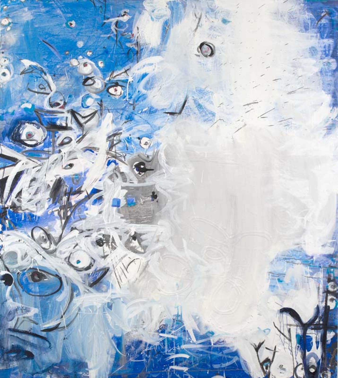 Suzanne McClelland, War Toy (Blue), 2010