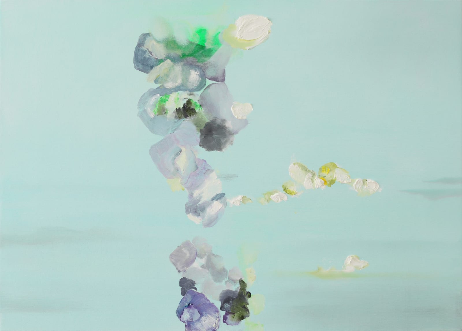 Barbara Ellmerer, Entstehung der Farbe, 2017