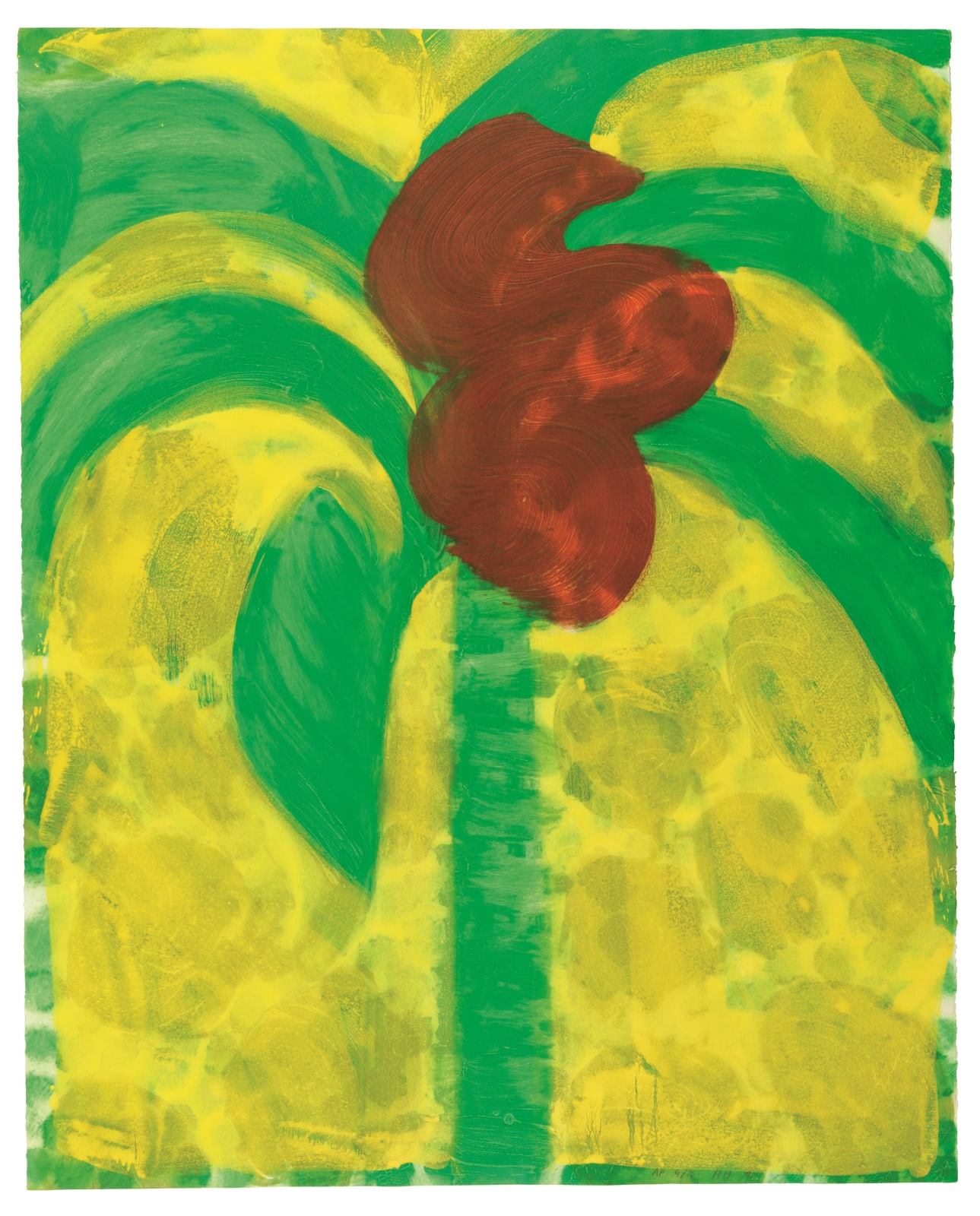 Howard Hodgkin, Flowering Palm, 1990