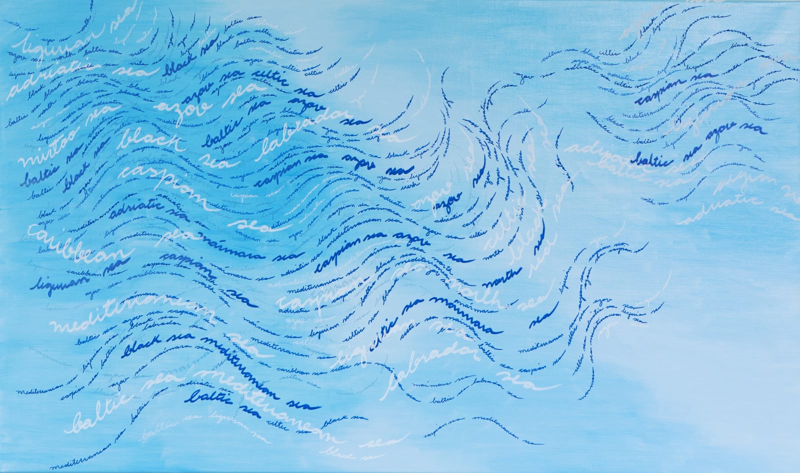 Rosana Ricalde, The name of the seas, 2014