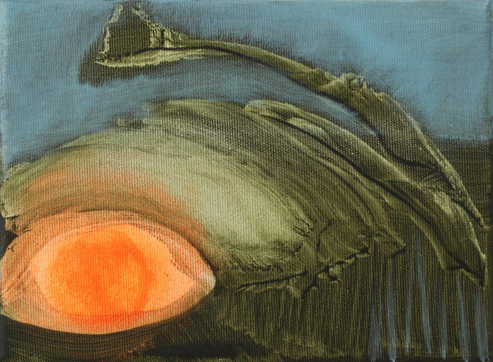 Barbara Ellmerer, Particules minuscules XXXVI (Sleeping Fireball), 2023