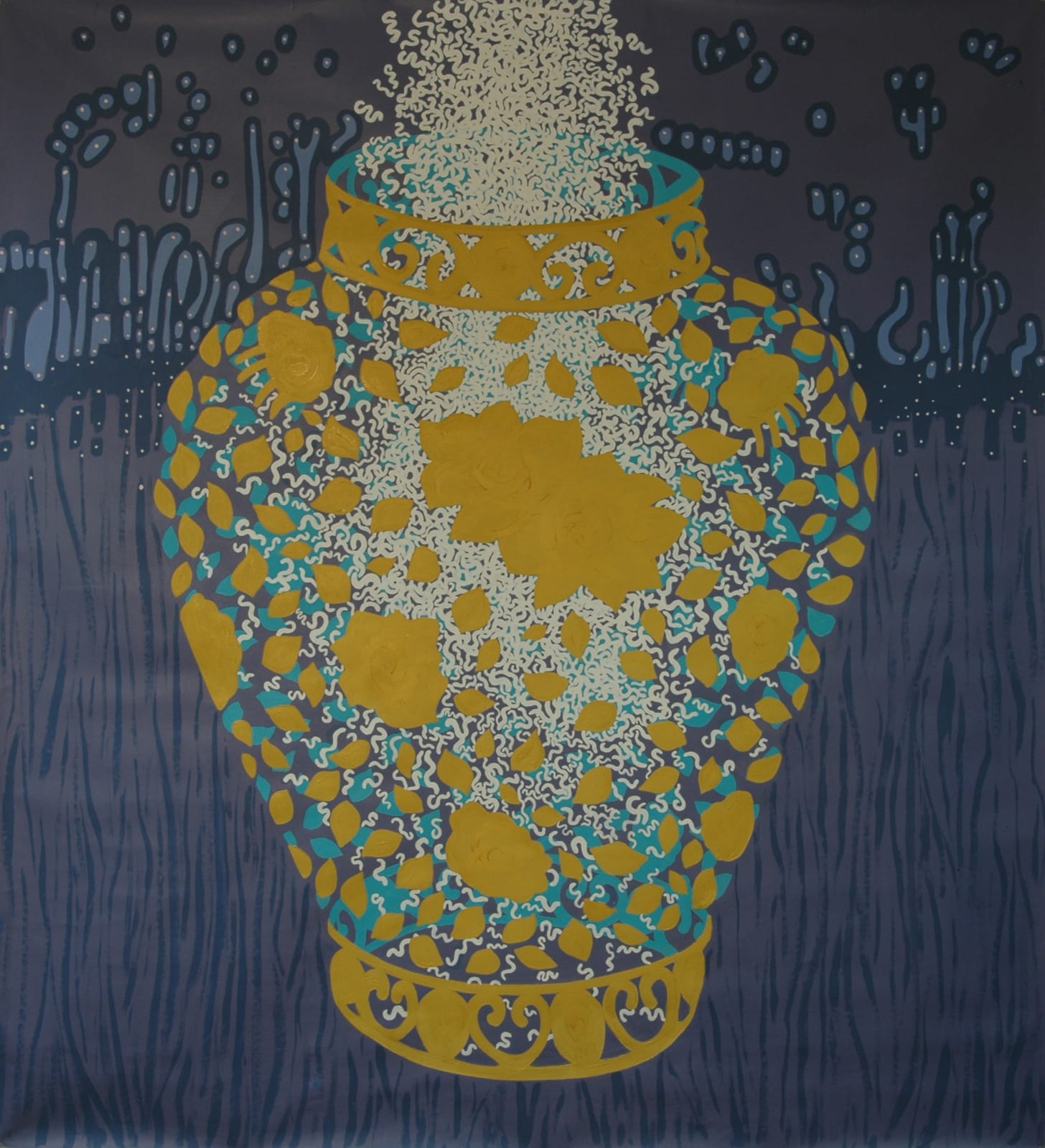 Andrew James Ward, Egyptian Forest Vase, 2014