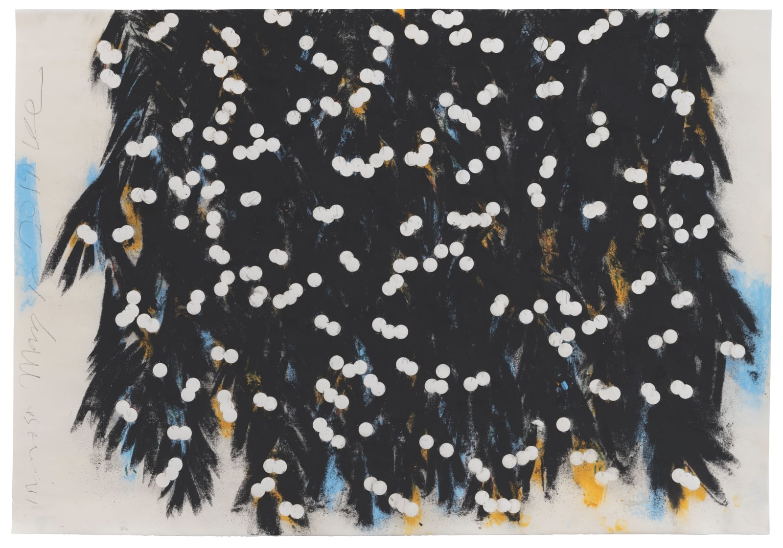 Donald Sultan, Mimosa, May 10 2019, 2019