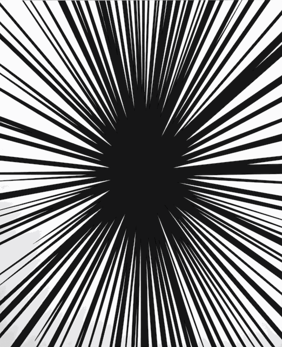Paul Hosking, The Fall (Black), 2023